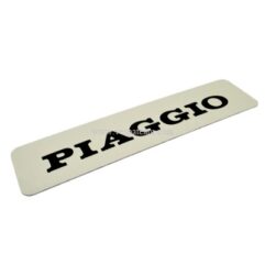 scritta targhetta adesiva “PIAGGIO”